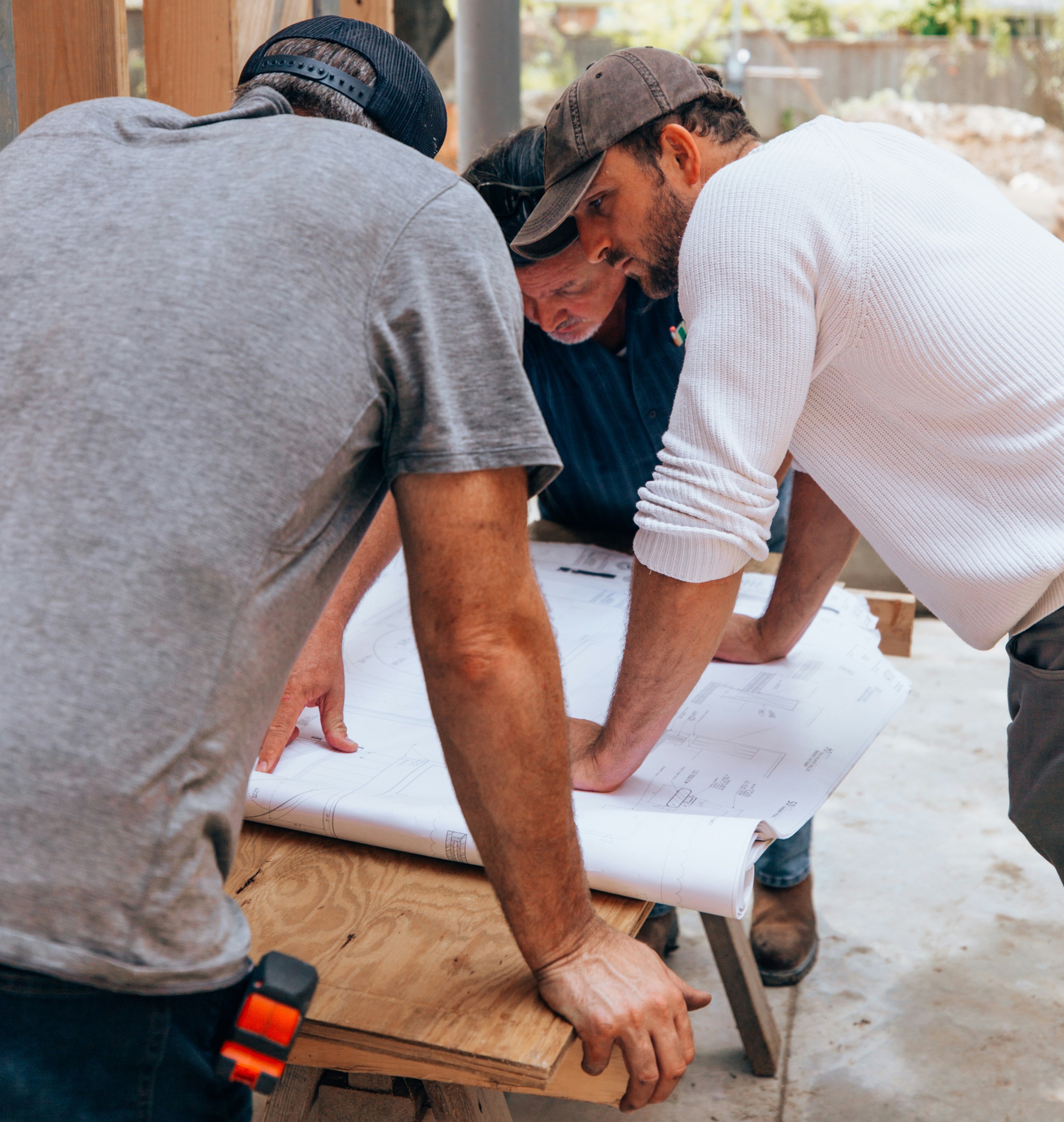 L'entreprise Ranc & Genevois Construction sur le terrain